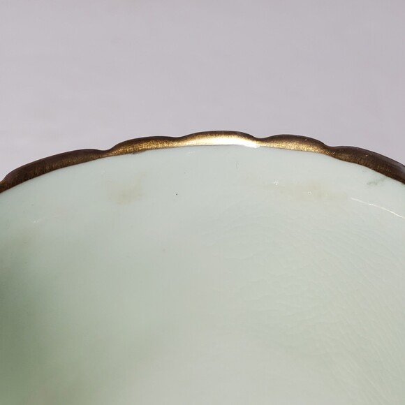 Paragon Small Teacup and Saucer Pink Purple White Flowers Vintage - Picture 5 of 12